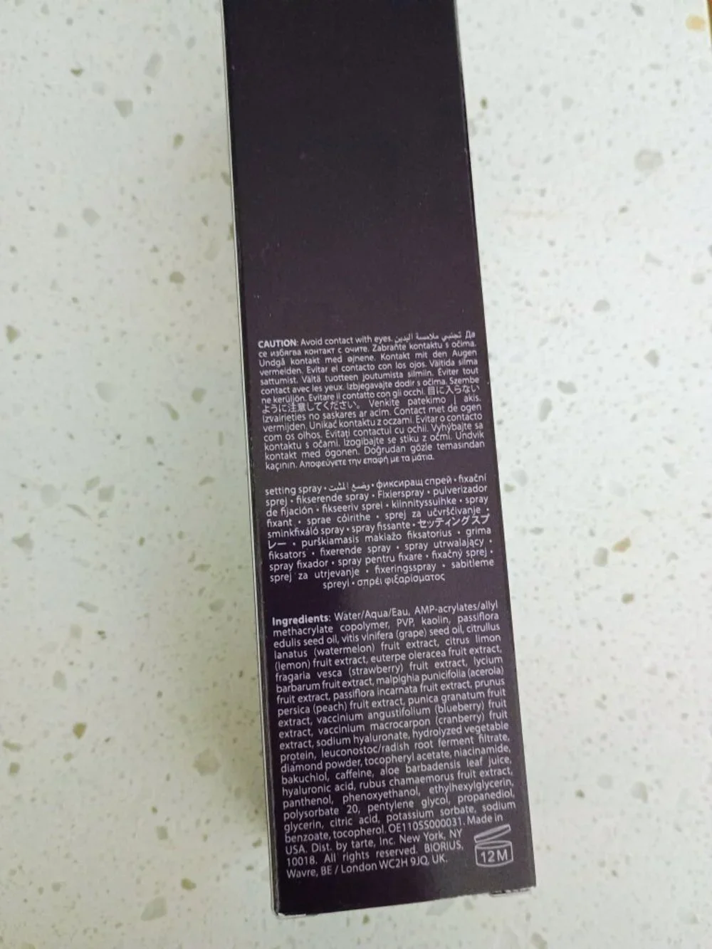 🩷💜🩷NIB tarte life lock hydrating setting spray full size - Picture 7 of 8